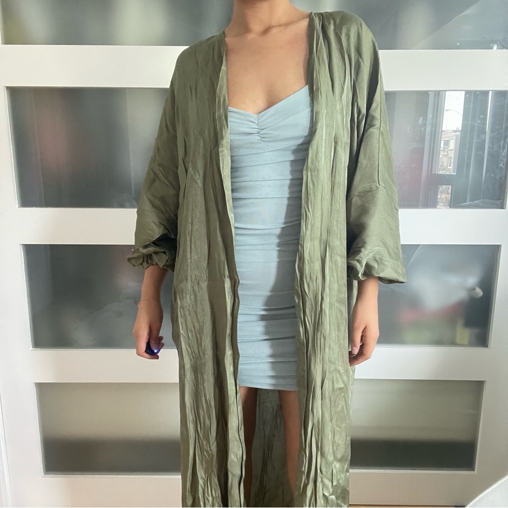 Olive Green Women's Cape
